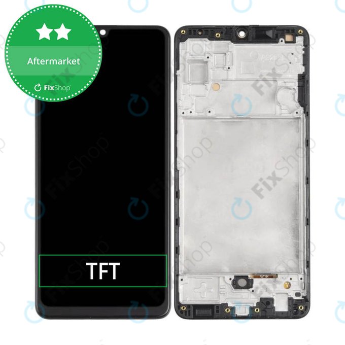 Wyświetlacz do Samsung A32 4G A325F, Ekran dotykowy z ramką, TFT