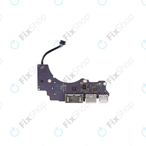I/O Board do MacBook Pro 13" A1502, Late 2013 - Mid 2014, HDMI, SDXC, USB, Prawa
