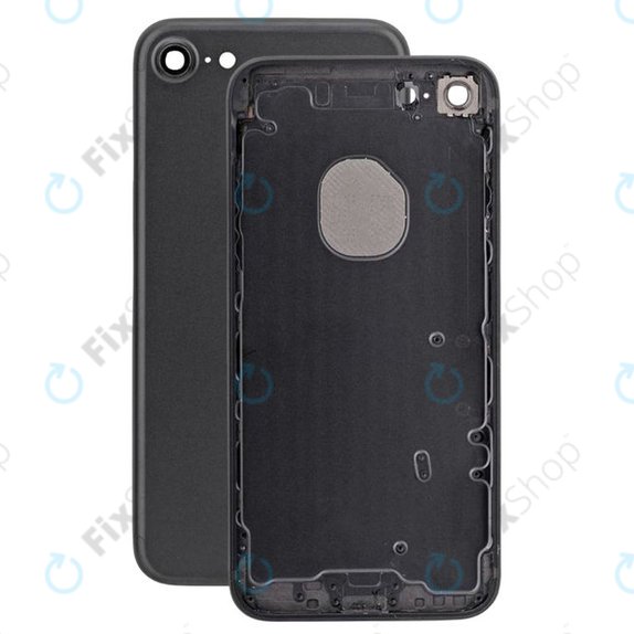 Tylna obudowa do iPhone 7, Czarny, Black