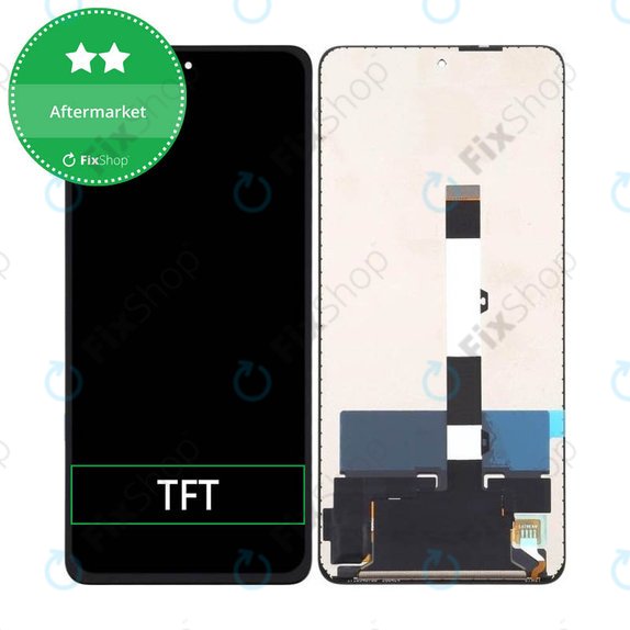Wyświetlacz do Xiaomi Poco X3, X3 Pro M2102J20SG, M2102J20SI, X3 NFC M2107J20CG, Ekran dotykowy bez ramki, TFT