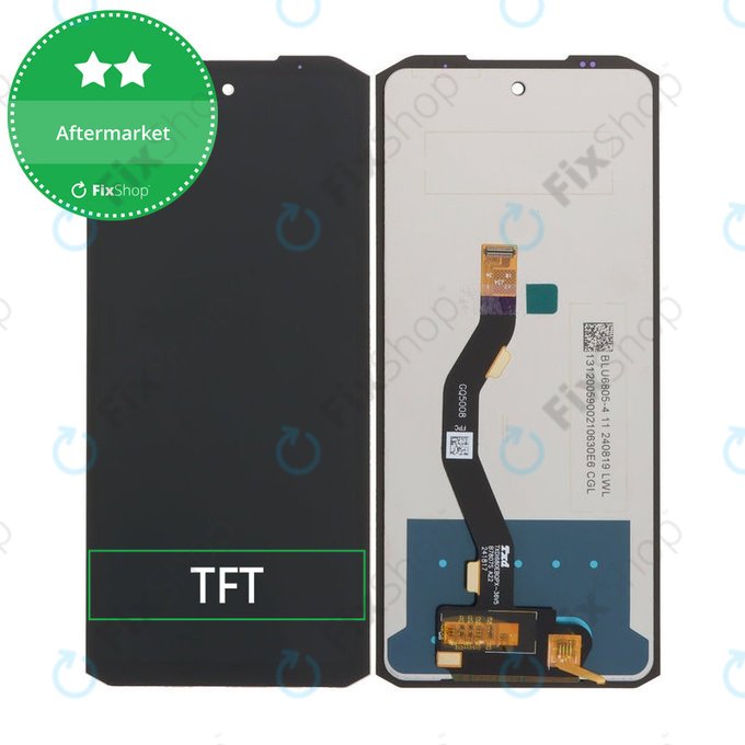 Wyświetlacz do Ulefone Armor 27 Pro, Armor 27T Pro, Ekran dotykowy bez ramki, TFT