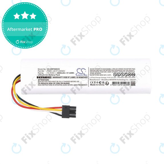 Bateria do Dreame D9 Plus, F9 Pro, 2600mAh, Li-Ion, 14.4V, P2051-4S1P-XWDEV, HQ