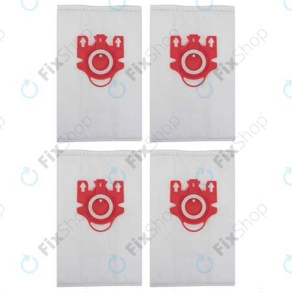 Worek na kurz, 4 szt. do Miele Compact C1, Compact C2, Complete C1, S4, S6, S 241 - S 799