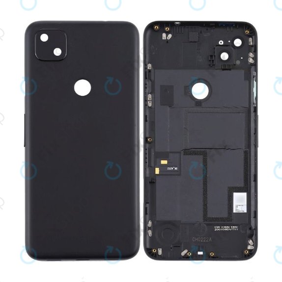 Tylna pokrywa baterii do Google Pixel 4a 4G, Just Black