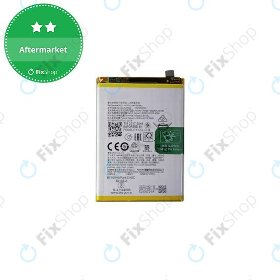Bateria do Realme 9, BLP883, 5000mAh