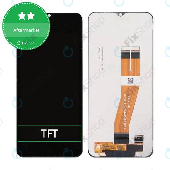 Wyświetlacz do Samsung A03s, A037G, EU, Ekran dotykowy bez ramki, TFT