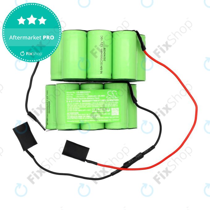 Bateria do Bosch BBBH 22042, BBH 22042/01, 2000mAh, Ni-MH, 20.4V, VXAS011V20, HQ