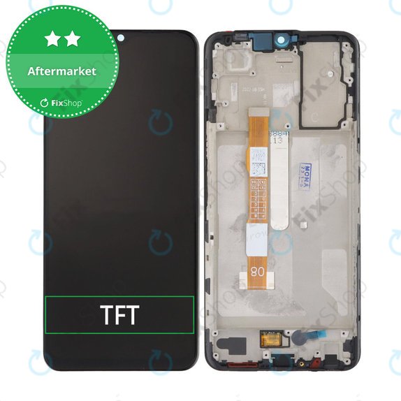 Wyświetlacz do Vivo Y76 5G, Ekran dotykowy z ramką, Midnight Space, TFT