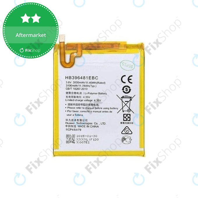 Bateria do Huawei G8 | Y6 II | Honor 5X | HB396481EBC 3100mAh