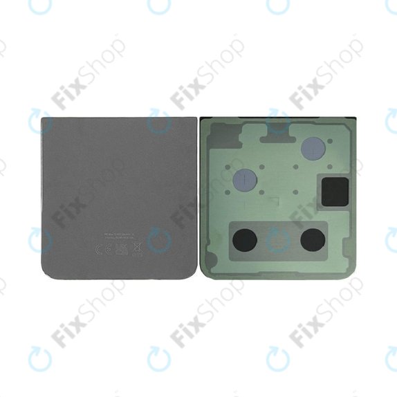 Tylna pokrywa baterii do Samsung Z Flip 5 F731B, Grafitowy, Graphite