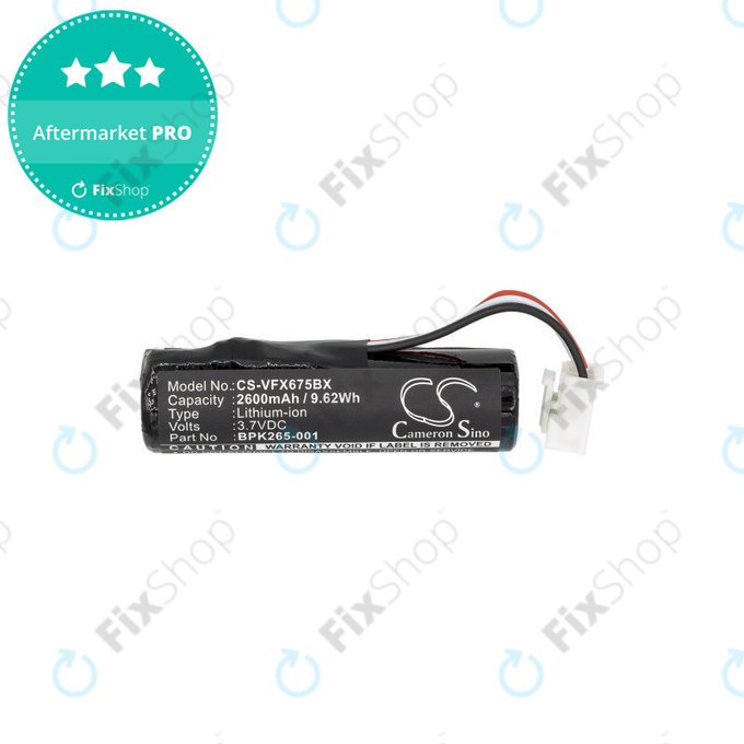 Bateria do Verifone Vx675, Vx690, C680, 2600mAh, Li-Ion, 3.7V, BPK260-001, HQ