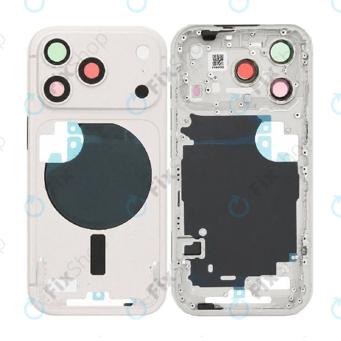 Tylna obudowa do iPhone 17 Pro Max, Silver
