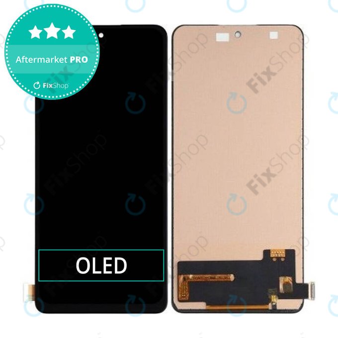 Wyświetlacz OLED do Xiaomi Redmi Note 11 Pro 4G, 5G, Pro+ 5G, Poco X4 Pro 5G, Ekran dotykowy bez ramki