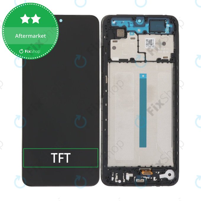 Wyświetlacz 171mm do Xiaomi Redmi A5 4G, Ekran dotykowy z ramką, Czarny, Black, TFT