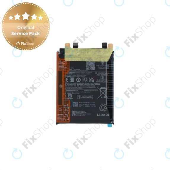 Bateria do Xiaomi 12T, 12T Pro, BM5J, 5000mAh, 001652GMD1A000, 46020000CW1G, Genuine Service Pack