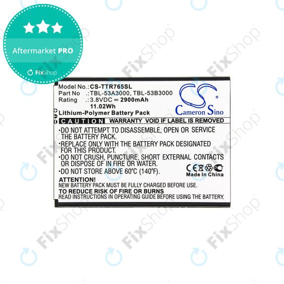 Bateria do Tp-Link M7650, 2900mAh, Li-Pol, 3.8V, TBL-53B3000, HQ