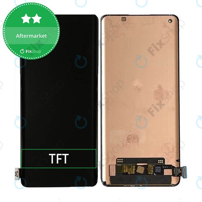 Wyświetlacz do Oppo Find X3 Lite 5G, Ekran dotykowy bez ramki, TFT