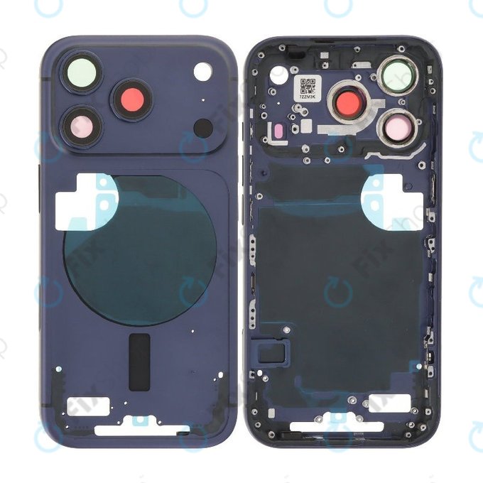 Tylna obudowa do iPhone 17 Pro, Dark Blue
