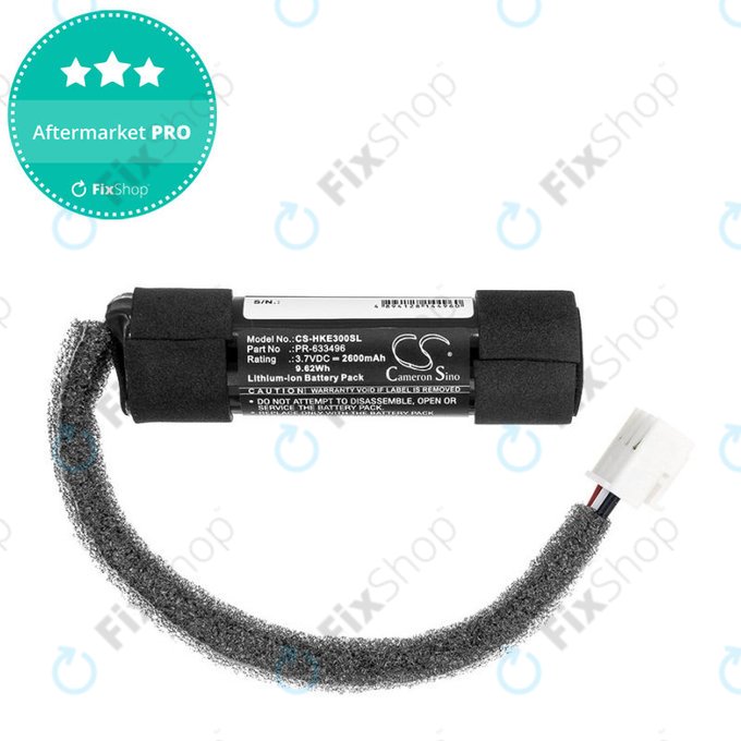 Bateria do Harman/Kardon Onyx Studio 3, 2600mAh, Li-Ion, 3.7V, CP-HK02, HQ