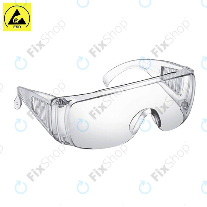 Okulary antystatyczne ESD, Przezroczysty, Transparent