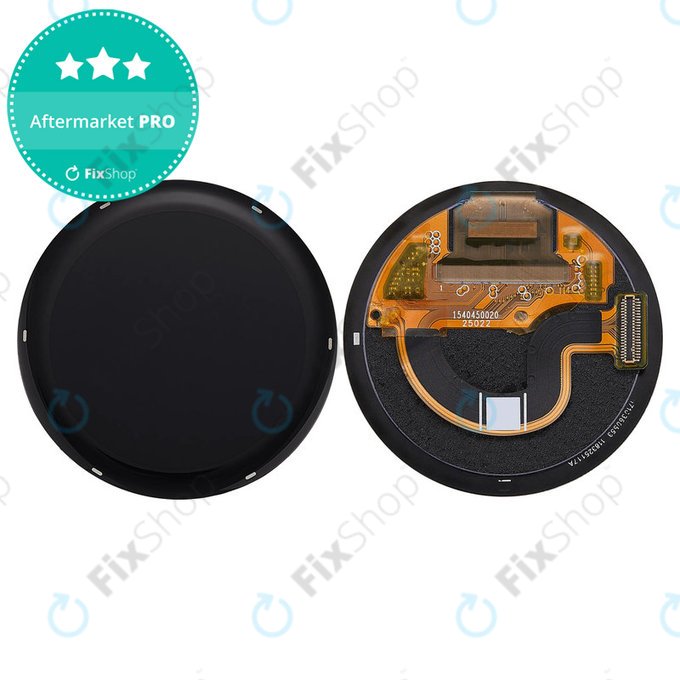 Wyświetlacz OLED + szybka dotykowa bez ramki (Black) do Garmin Active 5