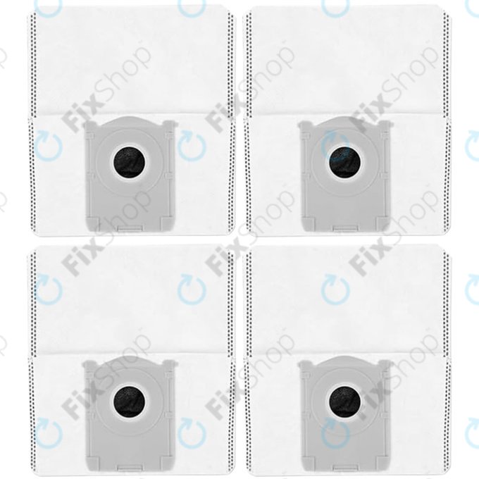 Worek na kurz, 4 szt. do Ecovacs Deebot T30c, T50-series, T80-series, X8-series, X9 Pro-series