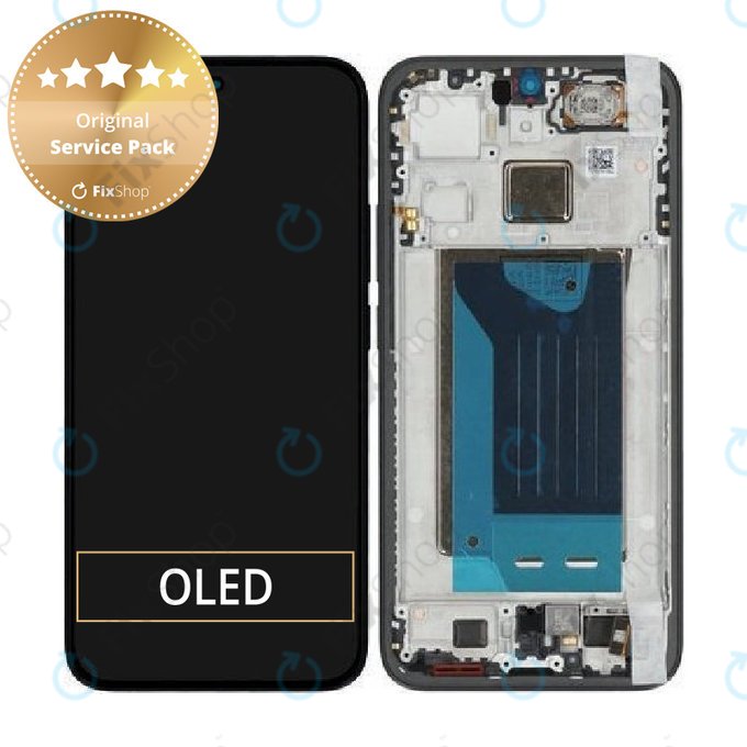 Wyświetlacz dla Xiaomi 15T 5G, Black, Ekran dotykowy z ramką, 5600010O12A00, Genuine Service Pack
