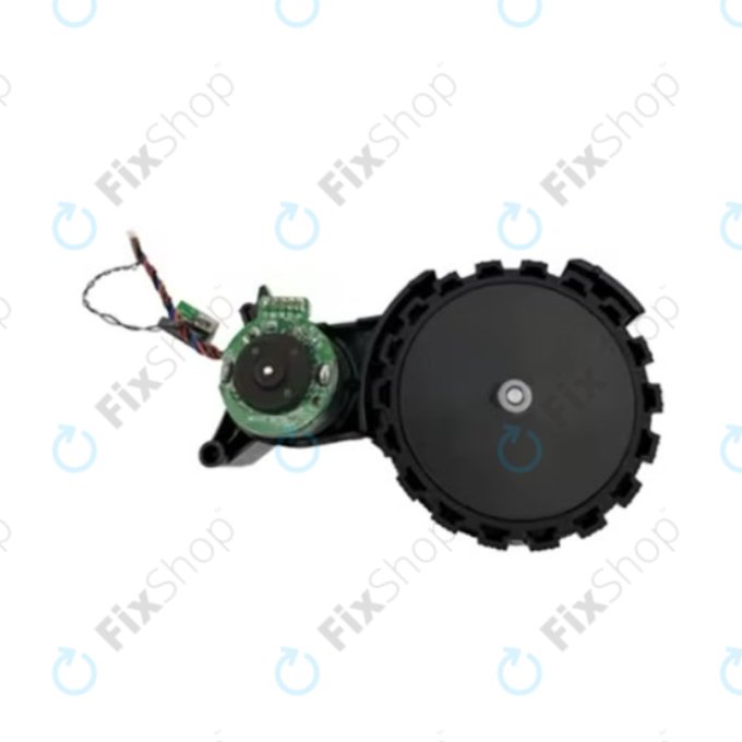 Koło z silnikiem do Xiaomi Robot Vacuum X10, Dreame Z10 Pro, L10 Plus, D10 Plus, Left, Czarny, Black