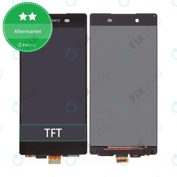 Wyświetlacz do Sony Xperia Z3 Plus E6553, Ekran dotykowy bez ramki, Czarny, Black, TFT