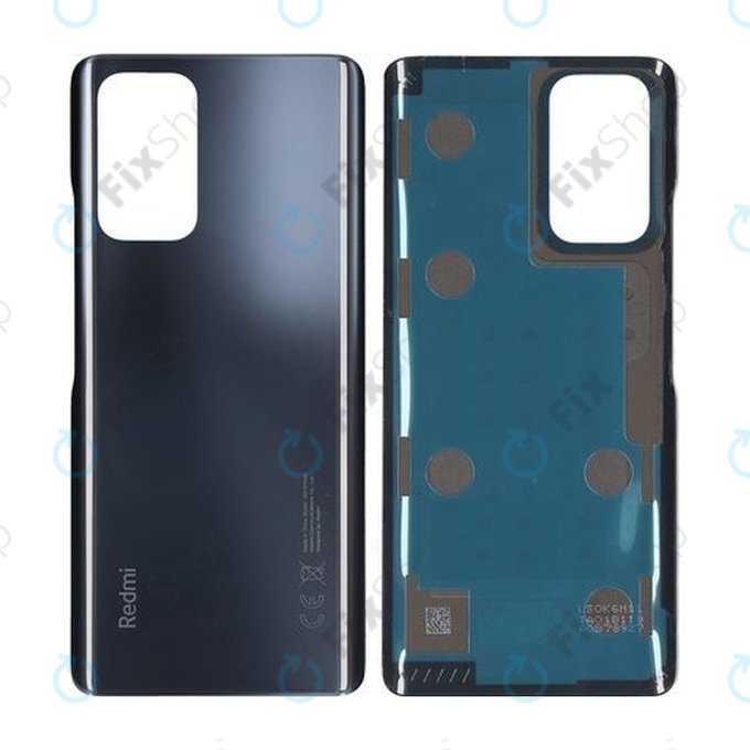 Tylna pokrywa baterii do Xiaomi Redmi Note 10 Pro, Onyx Grey