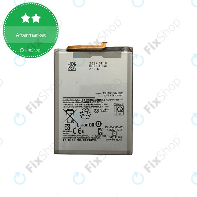 Bateria do Samsung A15 5G A156B, 5000mAh