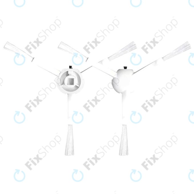 Szczotka boczna do Xiaomi Dreame L20 Ultra, X20 Pro, X20 Pro Plus, 2 szt.,, Biały, White