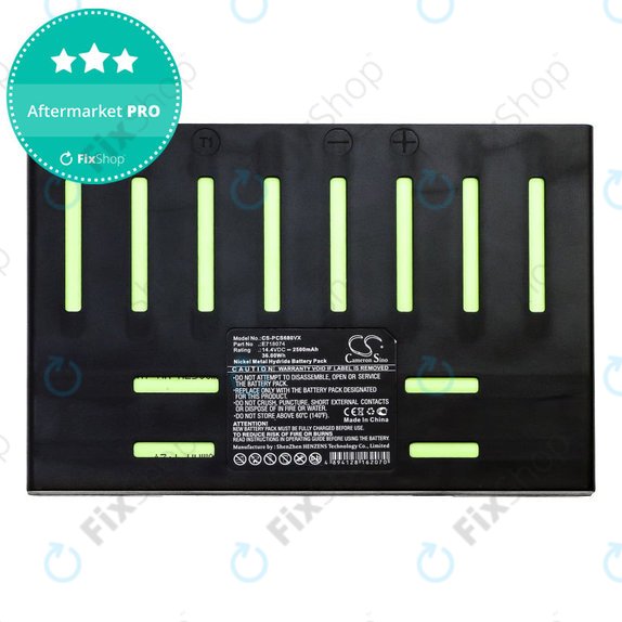 Bateria do Proscenic 902 Nono, Pro Coco, Robojet Air, 2500mAh, Ni-MH, 14.4V, E718074, HQ