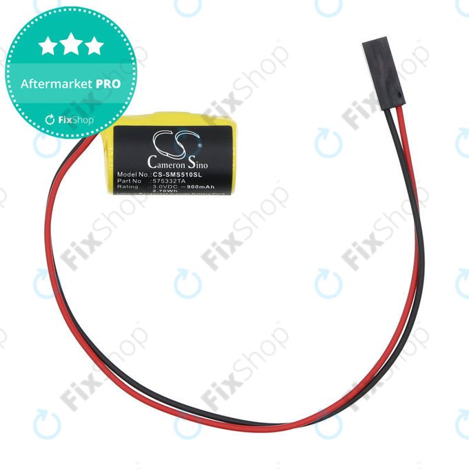 Bateria do Siemens Simatic S7-300, 400, 900mAh, Li-MnO2, 3V, 575332TA, HQ