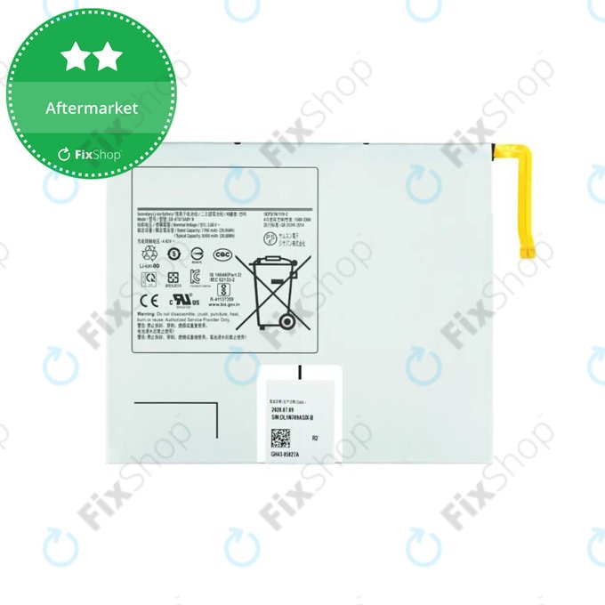Bateria do Samsung Tab S8 X700B, X706N, EB-BT875ABY, 8000mAh