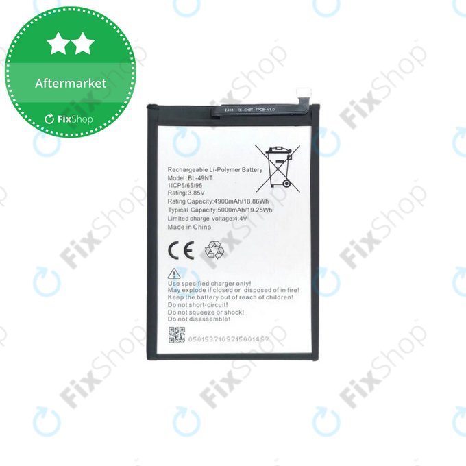 Bateria do Tecno Spark Go 2023, Pop 7 Pro, BL-49NT, 5000mAh