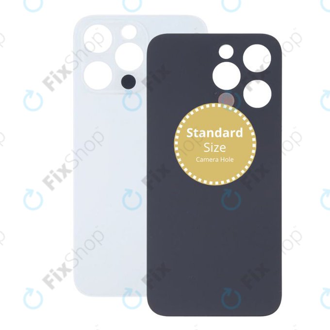 Tylne szklo pokrywy do iPhone 13 Pro, Srebrny, Silver