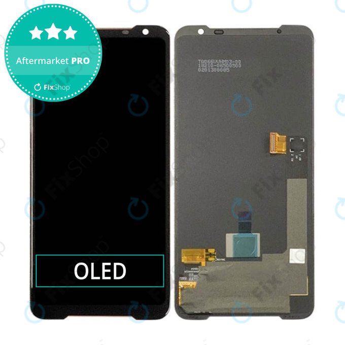 Wyświetlacz OLED do Asus ROG Phone 3, ZS661KS, Ekran dotykowy bez ramki