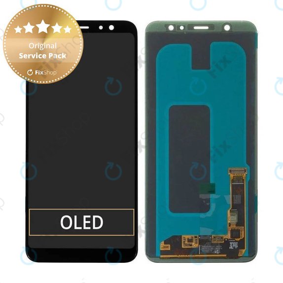 Wyświetlacz z ekranem dotykowym do Samsung A6 Plus A605F (2018), GH97-21878A, GH97-21907A, Genuine Service Pack