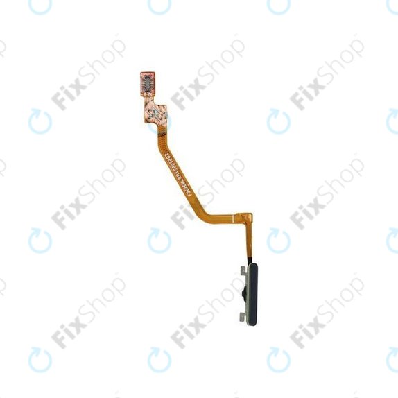 Czujnik linii papilarnych z taśmą flex do Xiaomi Redmi Note 9 Pro, 9S, 490100000A5E, Interstellar Grey, Genuine Service Pack