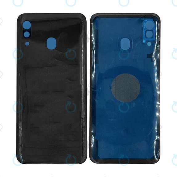 Tylna pokrywa baterii do Samsung A20e A202F, Czarny, Black