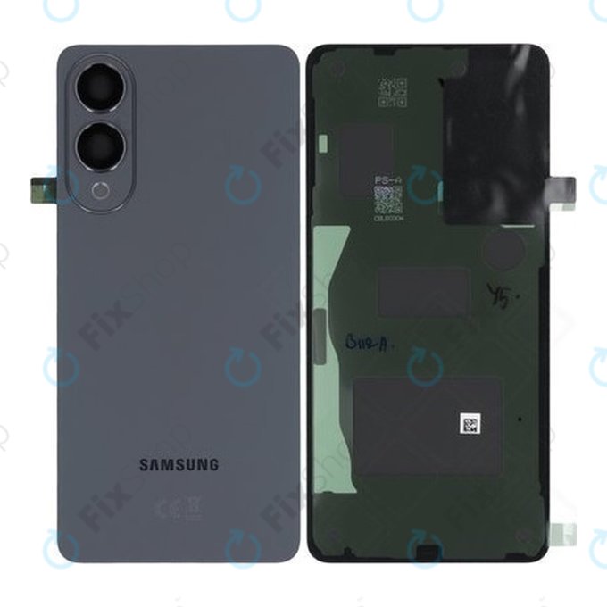 Tylna pokrywa baterii do Samsung S25 Edge, GH82-37202C, Titanium Jetblack, Genuine Service Pack