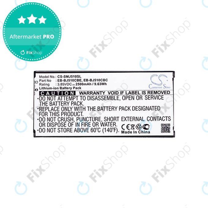 Bateria do Samsung J5 (2016), EB-BJ510CBC, 2500mAh, HQ