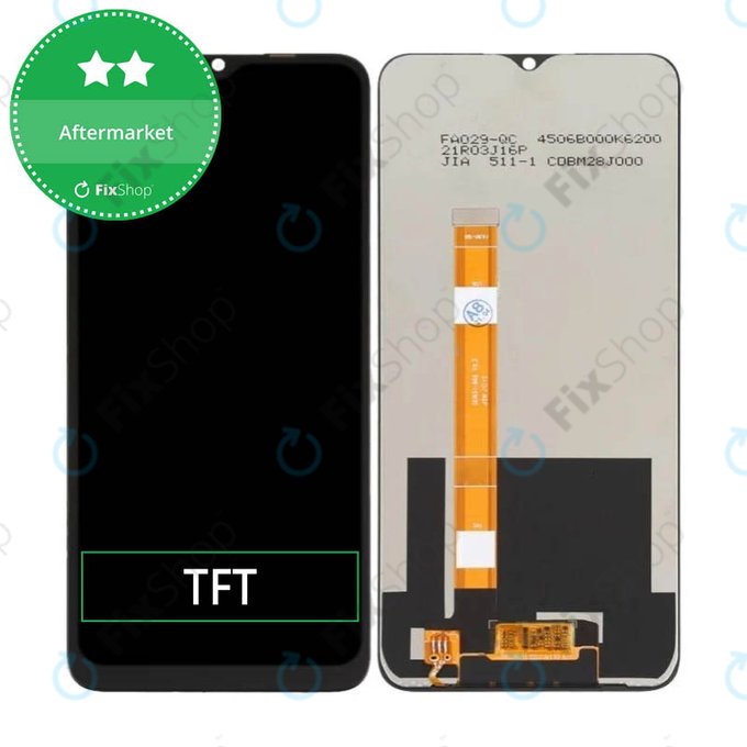 Wyświetlacz do Oppo A16, A16s, A54s, Ekran dotykowy bez ramki, TFT
