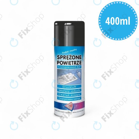 Sprężone powietrze, niepalne, 400 ml, spray