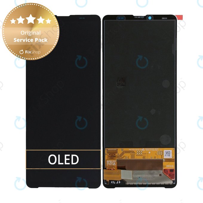 Wyświetlacz z ekranem dotykowym do Sony Xperia 10 VI, 101947211, Genuine Service Pack