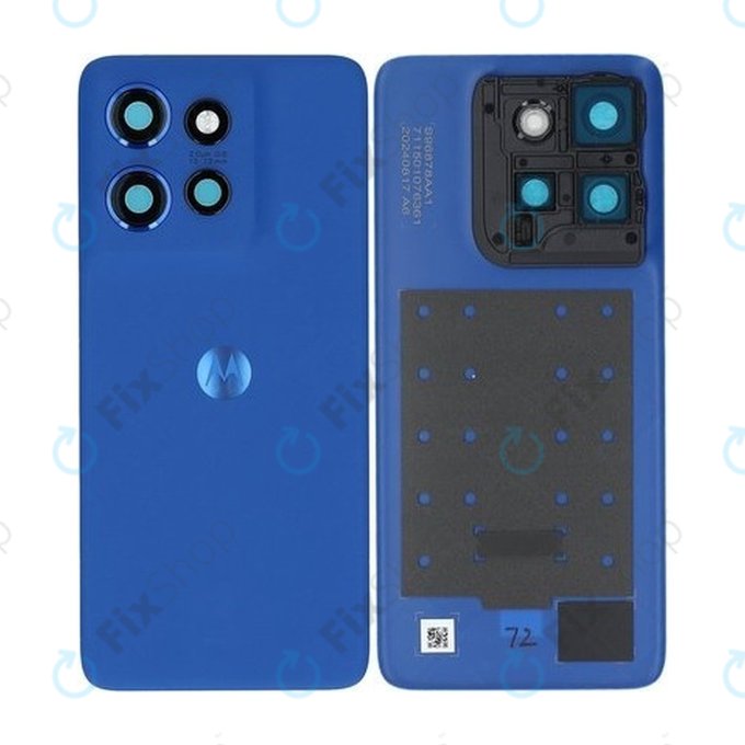 Tylna pokrywa baterii do Motorola Edge 50 Neo, 5S58C28384, Nautical Blue, Genuine Service Pack