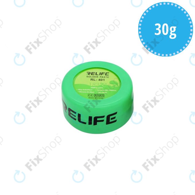 Pasta lutownicza 183°C, 30g, Relife RL-401