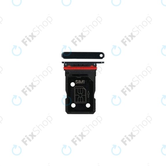 Gniazdo SIM do Oppo Find X3 Pro, 3885889, Gloss Black, Genuine Service Pack
