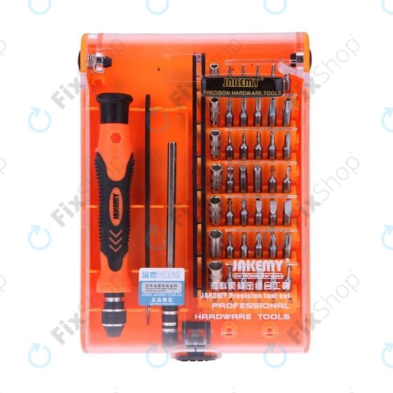 Magnetyczny zestaw precyzyjnych Śrubokrętów wymiennych 45w1, Jakemy JM-8128